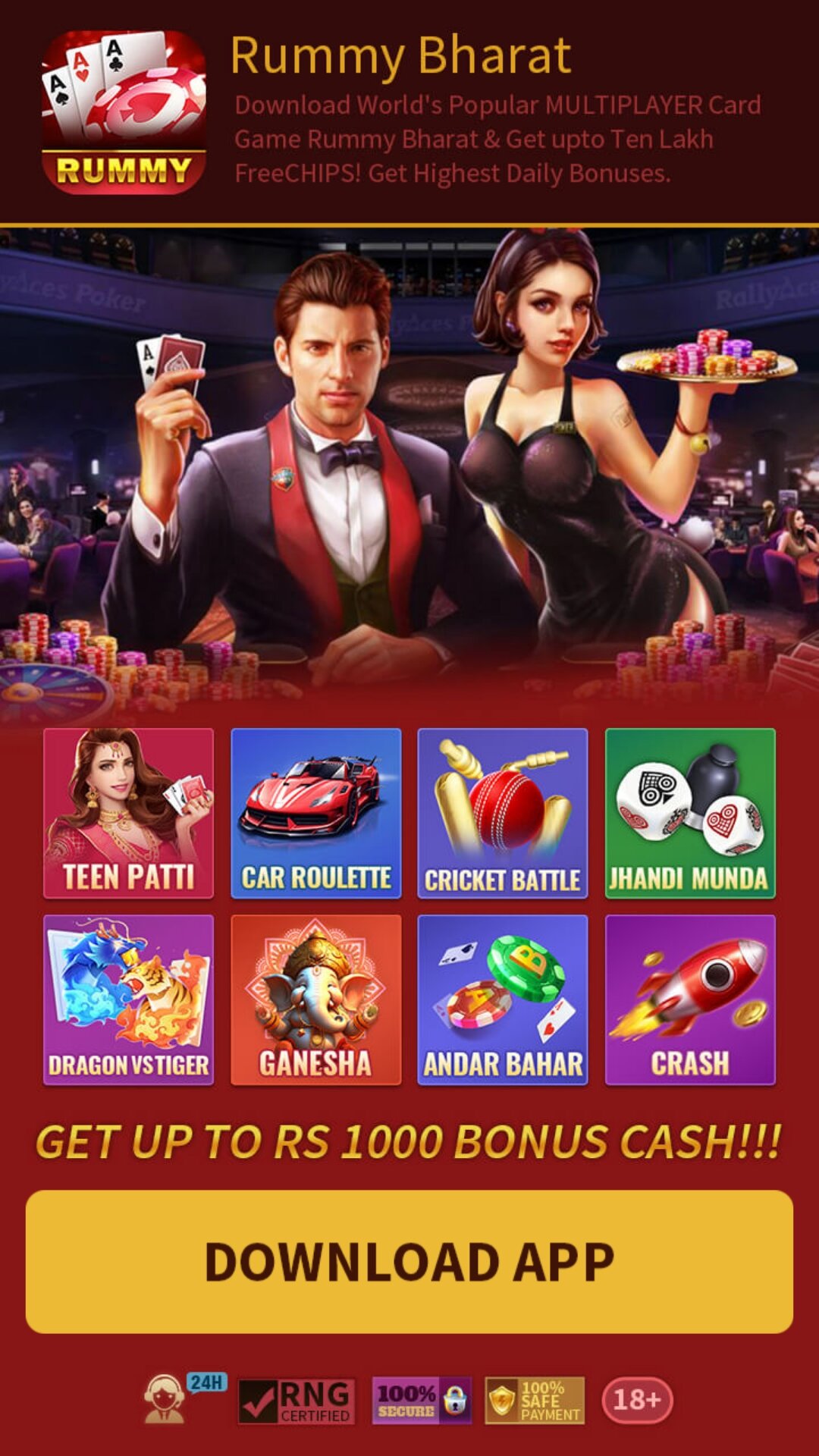 Rummy Bharat Apk Download